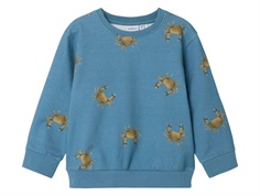 Name It sweatshirt spring lake with crab print  